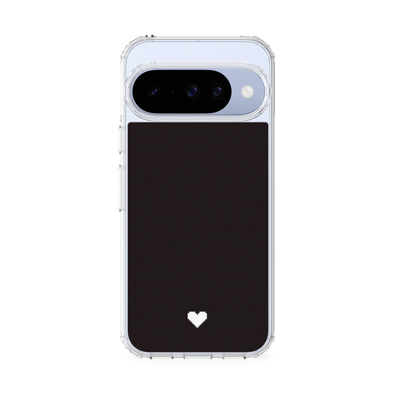 Slim Protection Case［ Original - Favorite Color Heart - Black ］