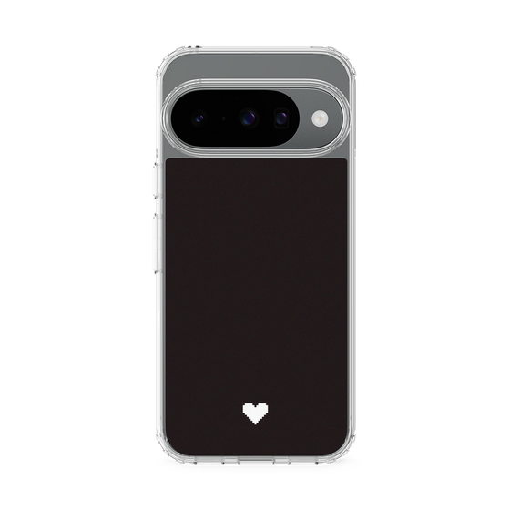 Slim Protection Case［ Original - Favorite Color Heart - Black ］