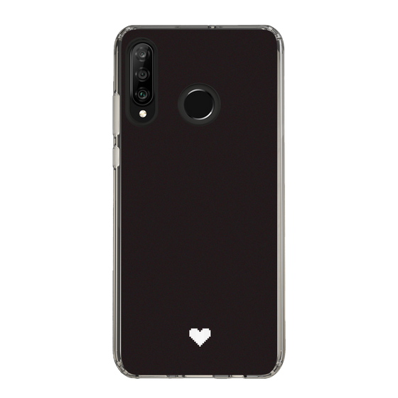 Slim Protection Case［ Original - Favorite Color Heart - Black ］