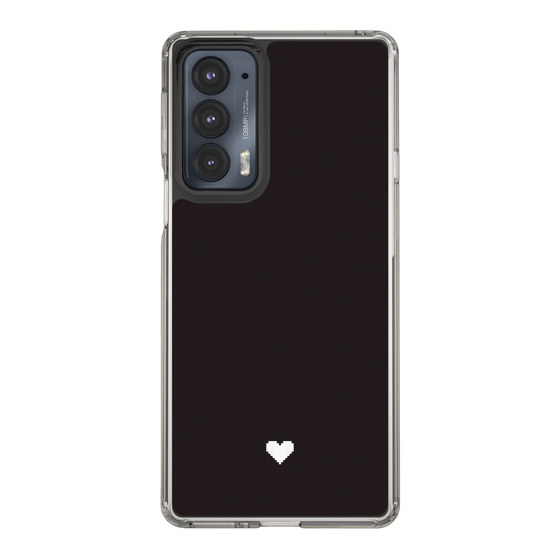 Slim Protection Case［ Original - Favorite Color Heart - Black ］