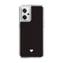 Slim Protection Case［ オリジナル - 推し色ハート - ブラック ］