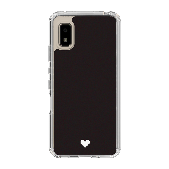 Slim Protection Case［ Original - Favorite Color Heart - Black ］