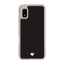 Slim Protection Case［ Original - Favorite Color Heart - Black ］