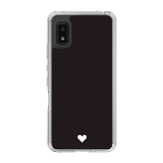 Slim Protection Case［ Original - Favorite Color Heart - Black ］