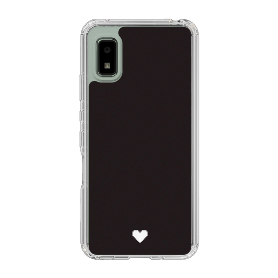 Slim Protection Case［ Original - Favorite Color Heart - Black ］