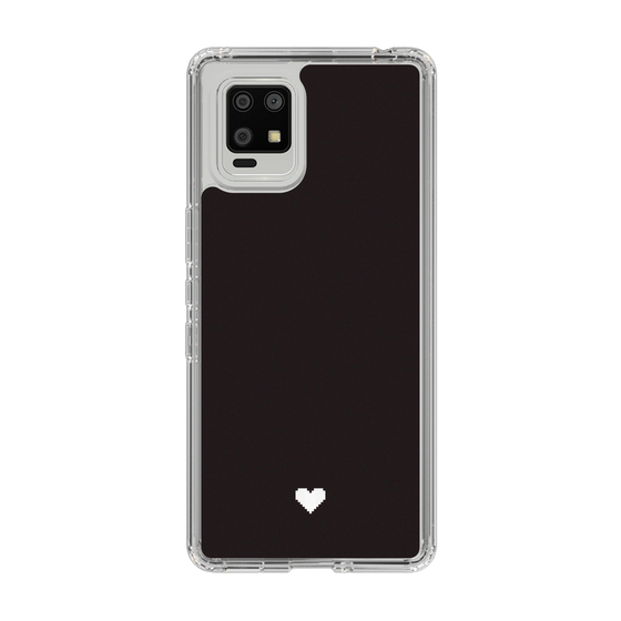 Slim Protection Case［ Original - Favorite Color Heart - Black ］