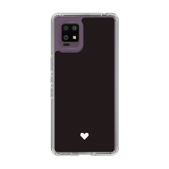 Slim Protection Case［ Original - Favorite Color Heart - Black ］