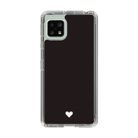 Slim Protection Case［ Original - Favorite Color Heart - Black ］