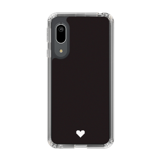 Slim Protection Case［ Original - Favorite Color Heart - Black ］