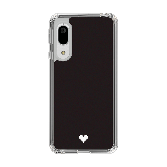 Slim Protection Case［ Original - Favorite Color Heart - Black ］