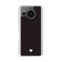 Slim Protection Case［ Original - Favorite Color Heart - Black ］