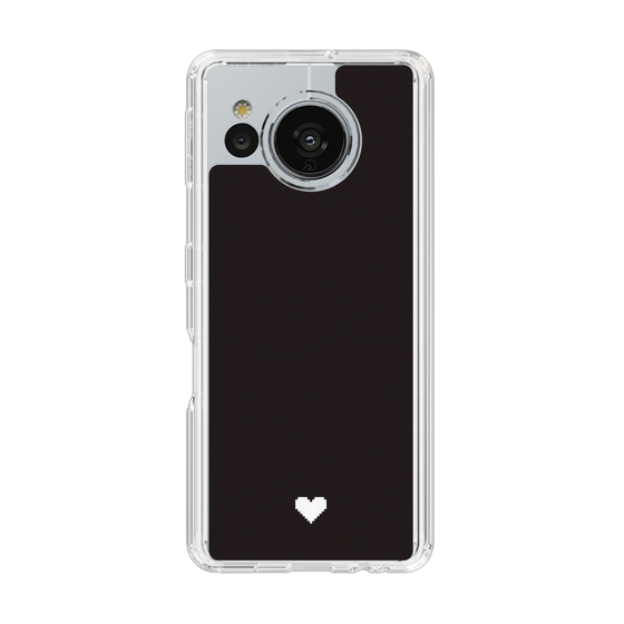 Slim Protection Case［ Original - Favorite Color Heart - Black ］