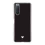 Slim Protection Case［ Original - Favorite Color Heart - Black ］