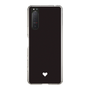 Slim Protection Case［ Original - Favorite Color Heart - Black ］