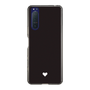 Slim Protection Case［ Original - Favorite Color Heart - Black ］