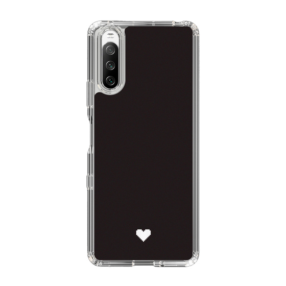 Slim Protection Case［ Original - Favorite Color Heart - Black ］