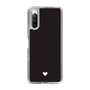 Slim Protection Case［ Original - Favorite Color Heart - Black ］