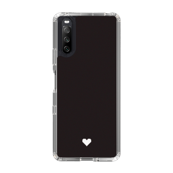 Slim Protection Case［ Original - Favorite Color Heart - Black ］