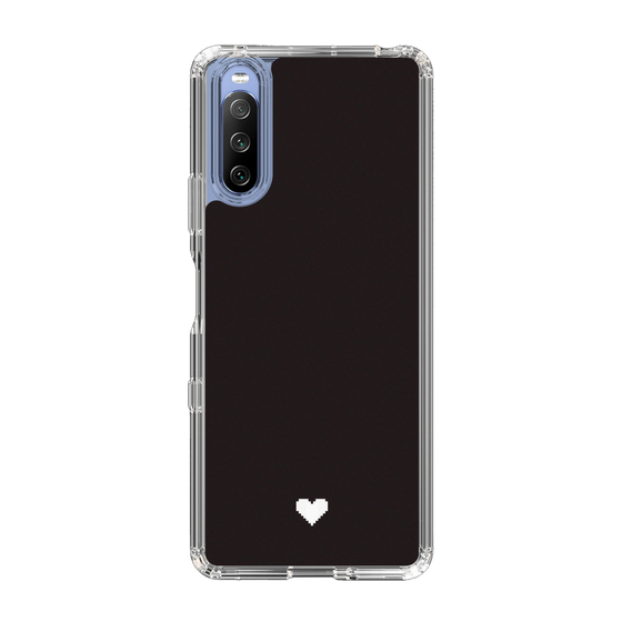Slim Protection Case［ Original - Favorite Color Heart - Black ］