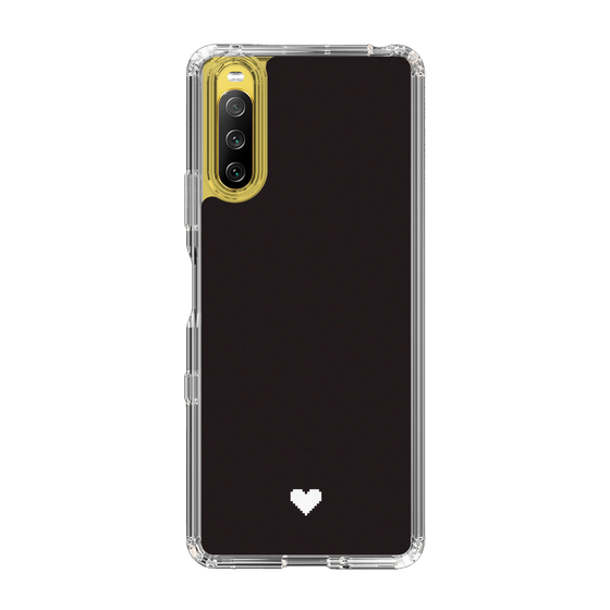 Slim Protection Case［ Original - Favorite Color Heart - Black ］
