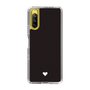 Slim Protection Case［ Original - Favorite Color Heart - Black ］