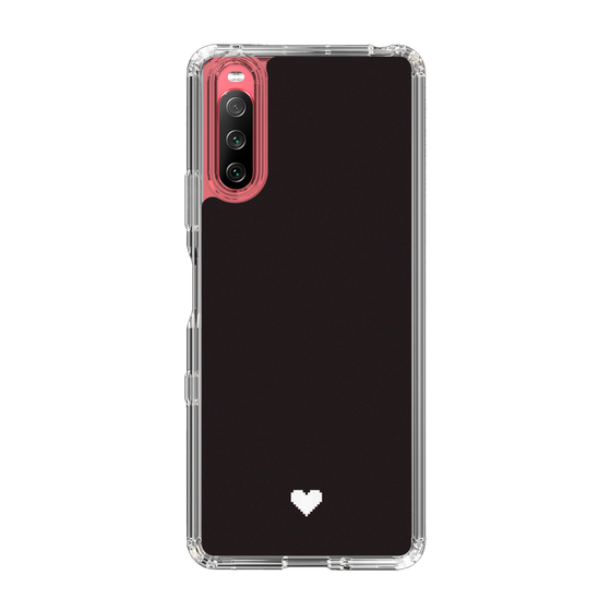 Slim Protection Case［ Original - Favorite Color Heart - Black ］
