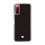 Slim Protection Case［ Original - Favorite Color Heart - Black ］