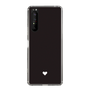 Slim Protection Case［ Original - Favorite Color Heart - Black ］