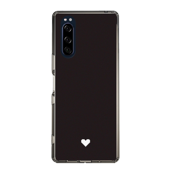 Slim Protection Case［ Original - Favorite Color Heart - Black ］