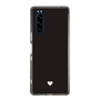 Slim Protection Case［ Original - Favorite Color Heart - Black ］