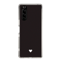 Slim Protection Case［ Original - Favorite Color Heart - Black ］