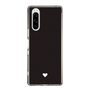 Slim Protection Case［ Original - Favorite Color Heart - Black ］