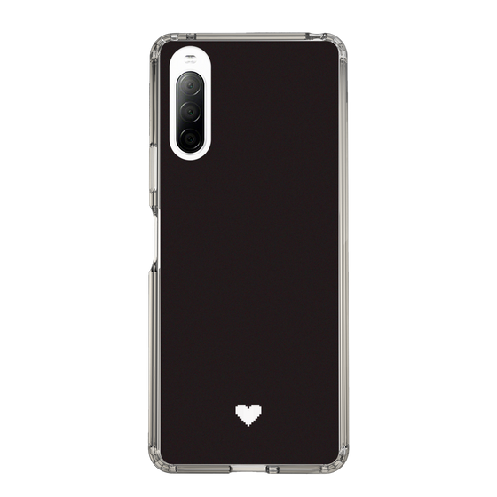Slim Protection Case［ Original - Favorite Color Heart - Black ］