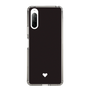 Slim Protection Case［ Original - Favorite Color Heart - Black ］
