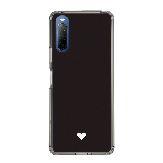 Slim Protection Case［ Original - Favorite Color Heart - Black ］