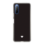 Slim Protection Case［ Original - Favorite Color Heart - Black ］