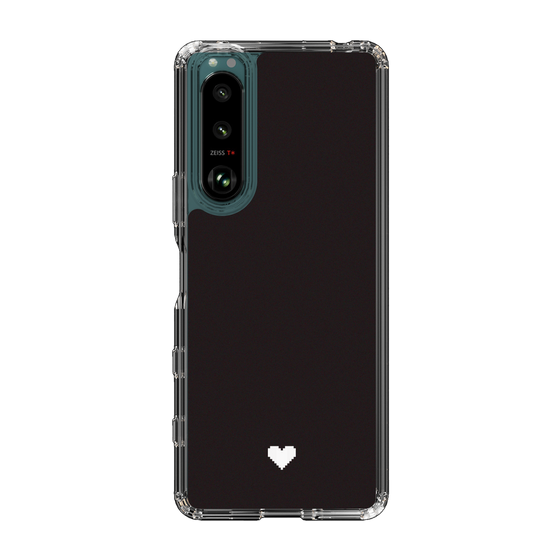 Slim Protection Case［ Original - Favorite Color Heart - Black ］