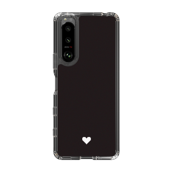 Slim Protection Case［ Original - Favorite Color Heart - Black ］