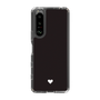 Slim Protection Case［ Original - Favorite Color Heart - Black ］