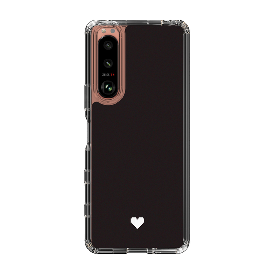 Slim Protection Case［ Original - Favorite Color Heart - Black ］