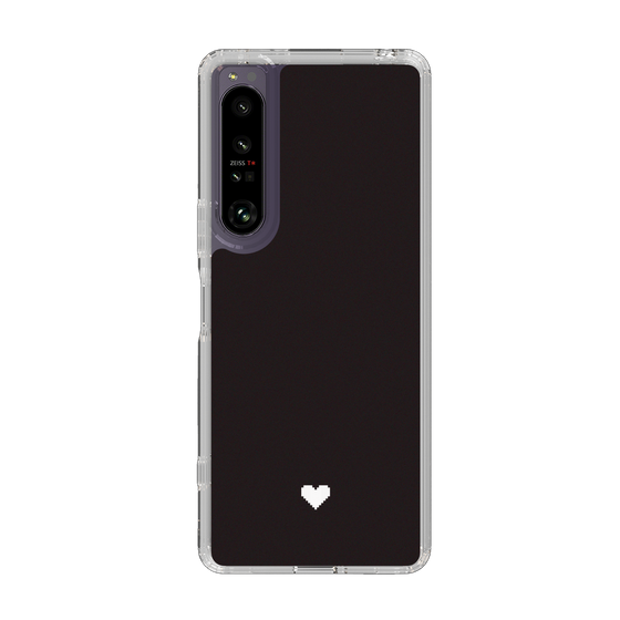 Slim Protection Case［ Original - Favorite Color Heart - Black ］