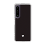 Slim Protection Case［ Original - Favorite Color Heart - Black ］