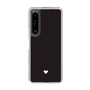 Slim Protection Case［ Original - Favorite Color Heart - Black ］