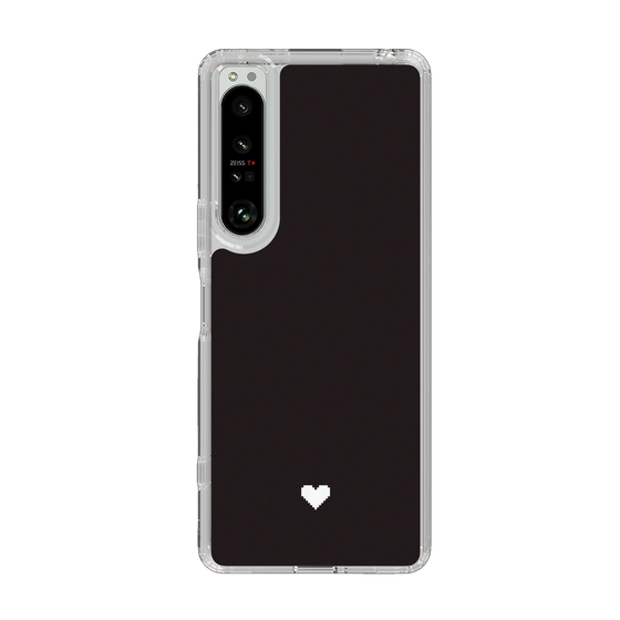 Slim Protection Case［ Original - Favorite Color Heart - Black ］
