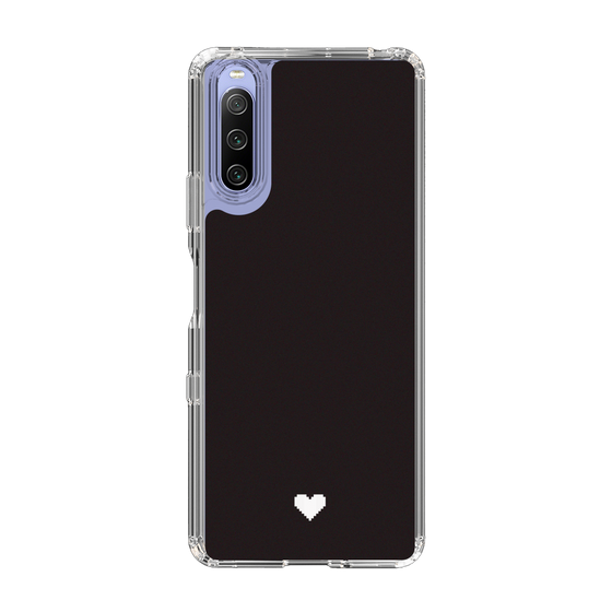 Slim Protection Case［ Original - Favorite Color Heart - Black ］