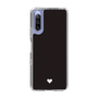 Slim Protection Case［ Original - Favorite Color Heart - Black ］