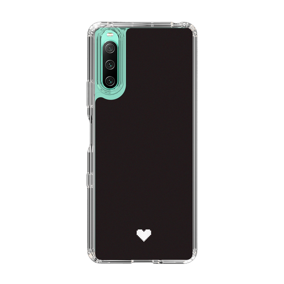 Slim Protection Case［ Original - Favorite Color Heart - Black ］