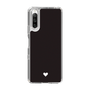 Slim Protection Case［ Original - Favorite Color Heart - Black ］