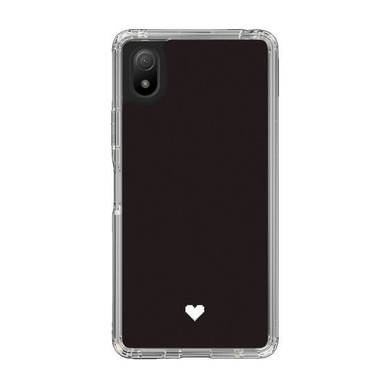 Slim Protection Case［ Original - Favorite Color Heart - Black ］