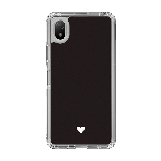Slim Protection Case［ Original - Favorite Color Heart - Black ］